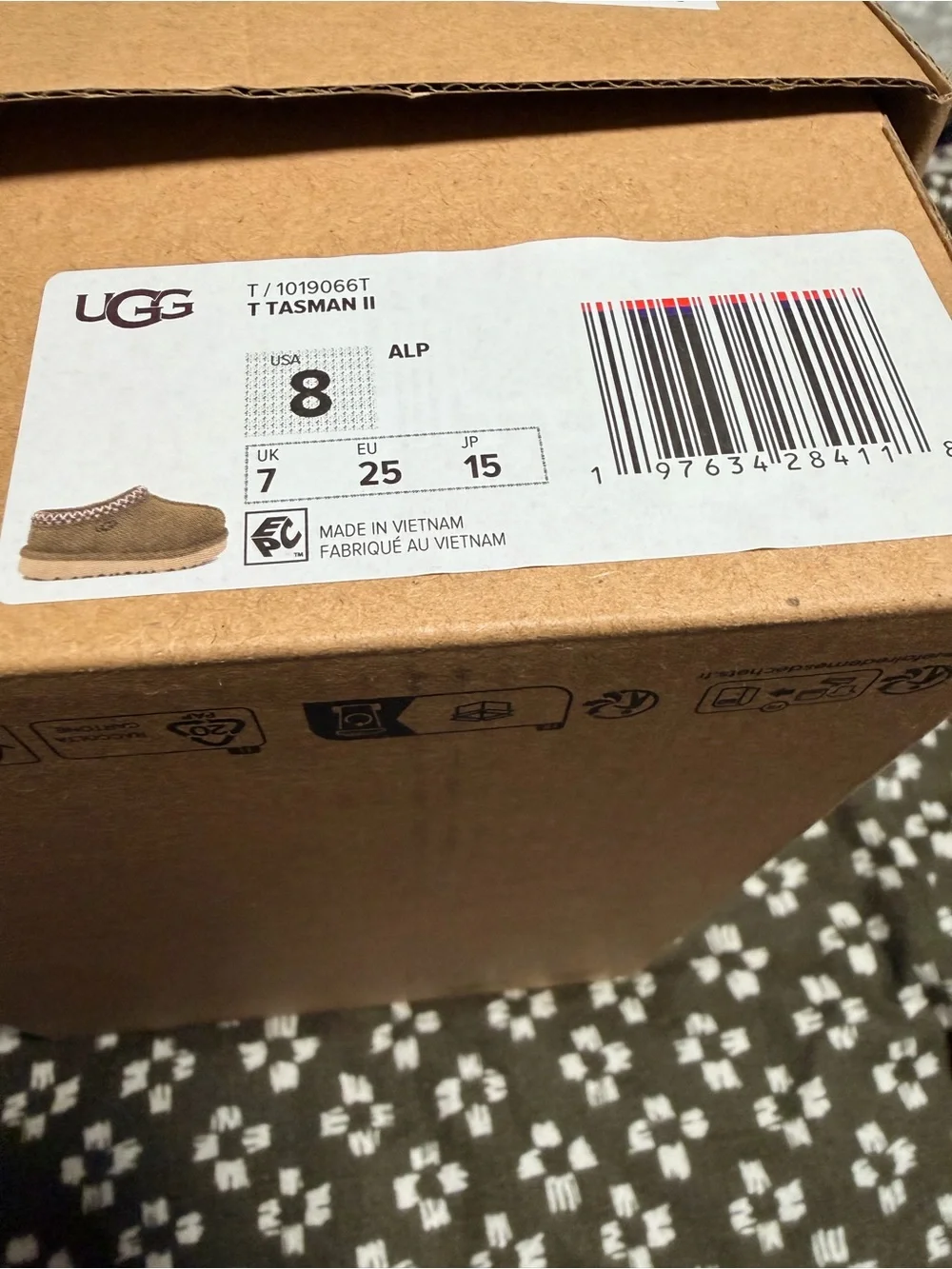 UGG Men’s Slip-On Suede Mules — Chestnut/Tan
